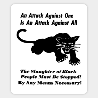 Black Panther Party: By Any Means Necessary Magnet